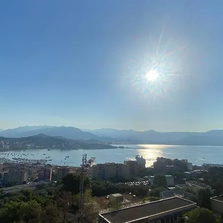 Apartmán A Toretta, Magnifique T2 4 Pers Avec Vue Mer Panoramique Ajaccio (Corsica)
